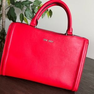 Fire Engine Red Handbag